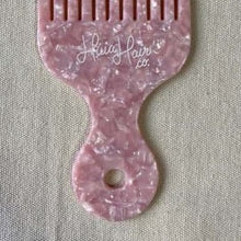 Load image into Gallery viewer, Pink Hair Pick Comb