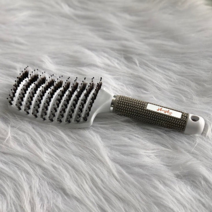 White Detangling Brush